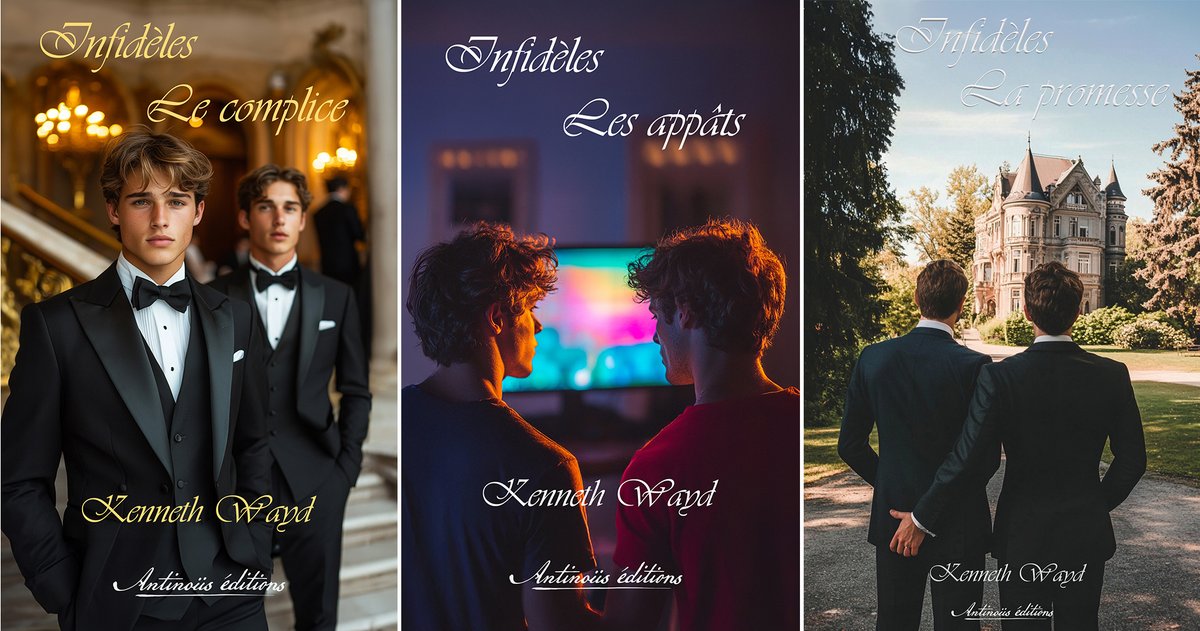 antinousedition's tweet image. Les offres d'Antinoüs éditions : le "Pack Kenneth Wayd".
Les trois romans de l'auteur à prix réduit et sans frais de port.
10 exemplaires en stock.     

antinous-editions.com/produit/pack-k…

#lire #lecture #occasion #promotion #offre