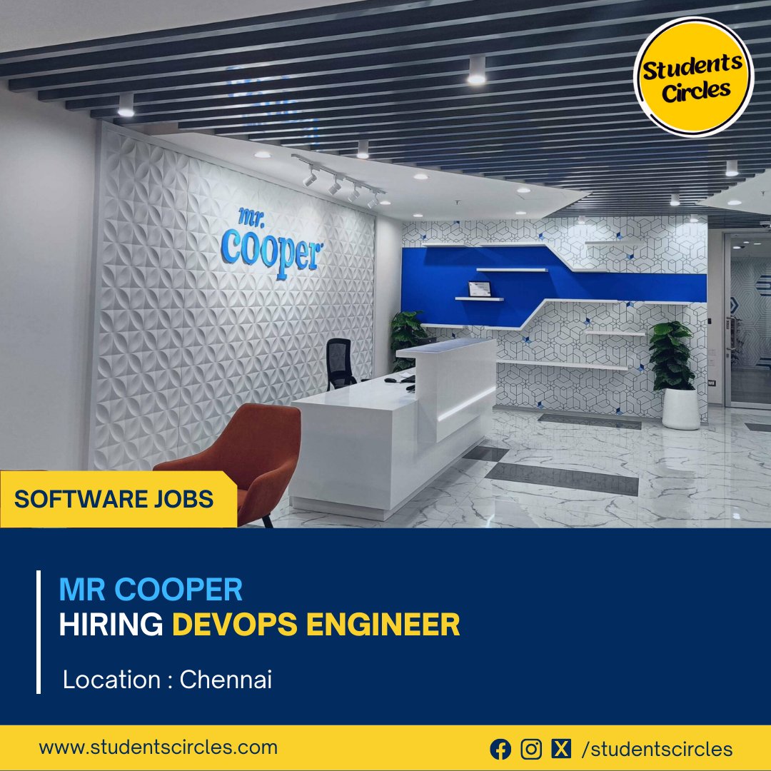 karthikpattadi's tweet image. 🏢 Company: TEKsystems

🧾 Job Role: DevOps Engineer
📍 Location: Chennai
🎓 Qualification: BE/ B.Tech
💼 Job Category: Software
📅 Experience: Freshers Eligible
💰 Stipend: Rs 25,000 + Bonus

🔗 Apply Now: tr.ee/Fh0WPA