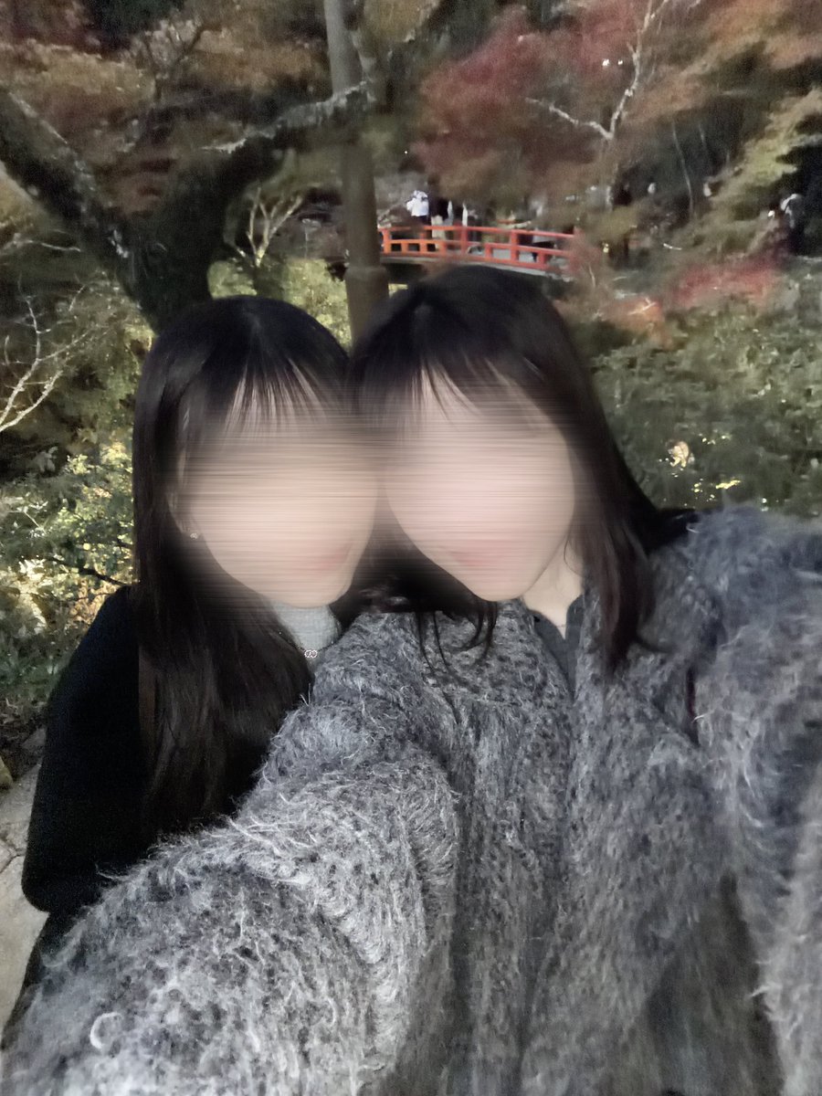 かわいい彼女と紅葉デート🍁⠜