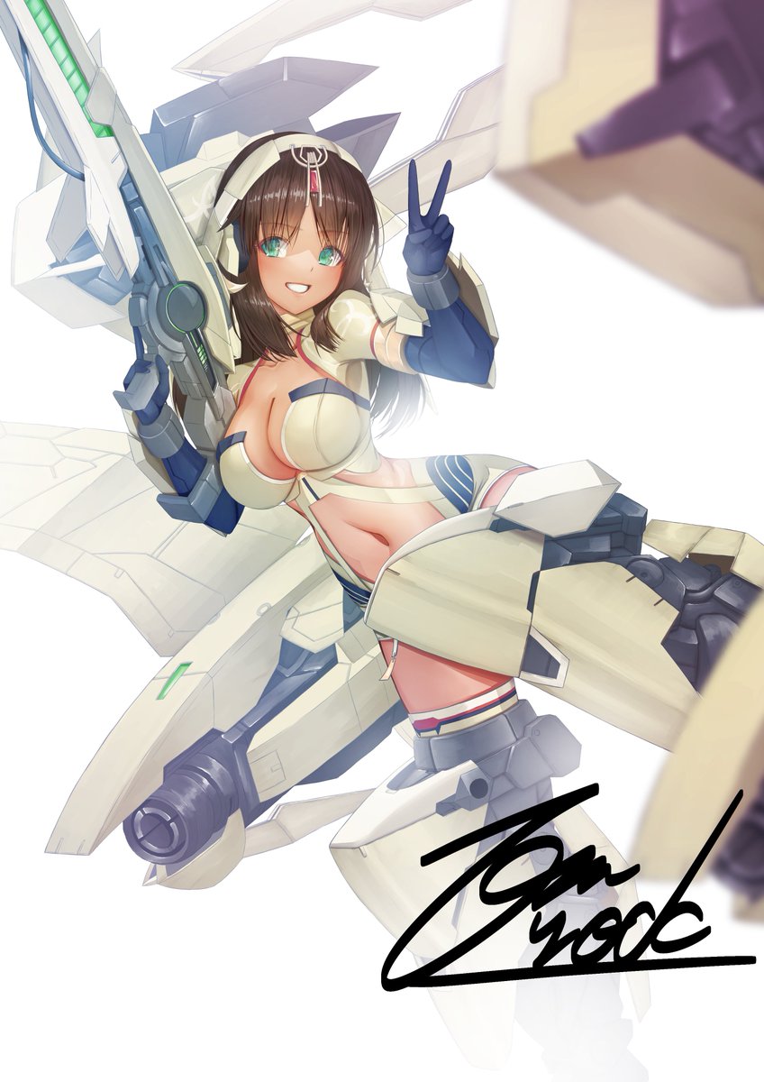 ハイライト向けに再掲
アリスギアのシタラちゃんとFAガールのスティ子
プラモのおかげでスーパー描きやすかったけれども時間はかかった 