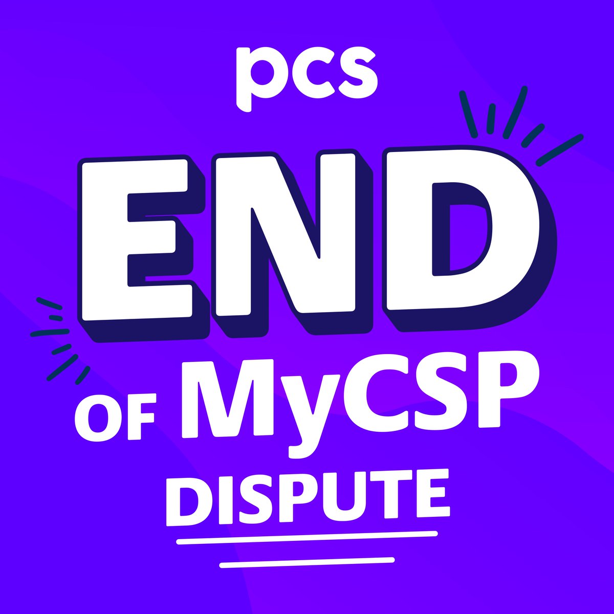 pcs_union's tweet image. Pension administrators at MyCSP will end their strike action on Friday 28 November, their last working day as MyCSP employees.
Capita, the company that will be taking over the contract on 1 December, have offered to recognise PCS from day one of the TUPE transfer.
Read more…