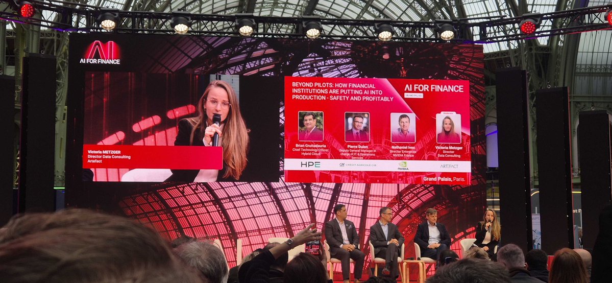neterium's tweet image. 👋 Celia, our Machine Learning engineer @neterium, is attending today the Adopt AI Summit at the Grand Palais, a major event bringing together CEOs &amp;amp; C-level leaders

👁️ Discover the first impressions of Celia:
linkedin.com/feed/update/ur…

@Artefact_Global 

#FCC #AI #WomenInTech