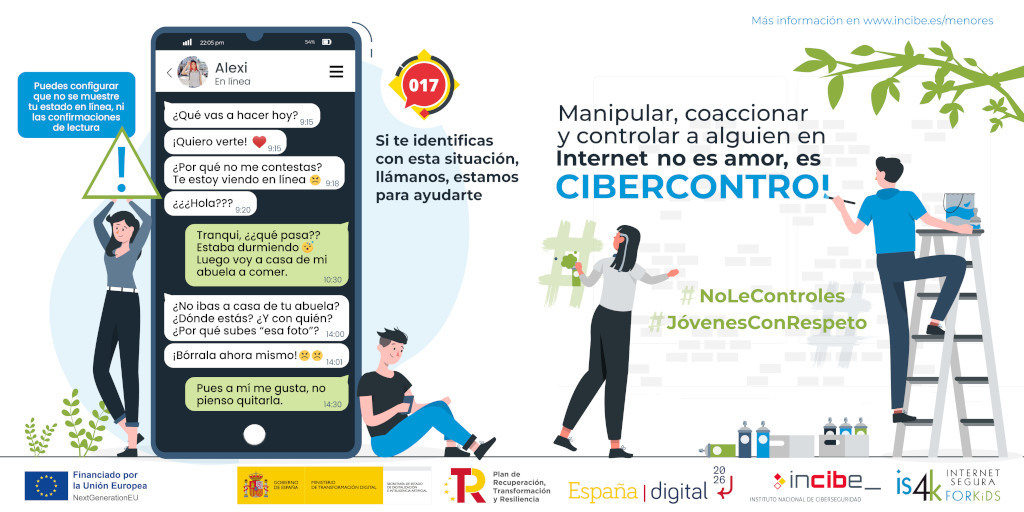 is4k's tweet photo. El #Cibercontrol 👾 no es una muestra de amor ❤️, es una forma de violencia digital 🌐.
Aprende a identificar 👀 actitudes tóxicas y a protegerte.
Puedes tomar este recurso como apoyo 👍.
🔗 https://t.co/1WoyCIevYe
#PlandeRecuperación #StopCibercontrol https://t.co/oNyJh3P6Bm