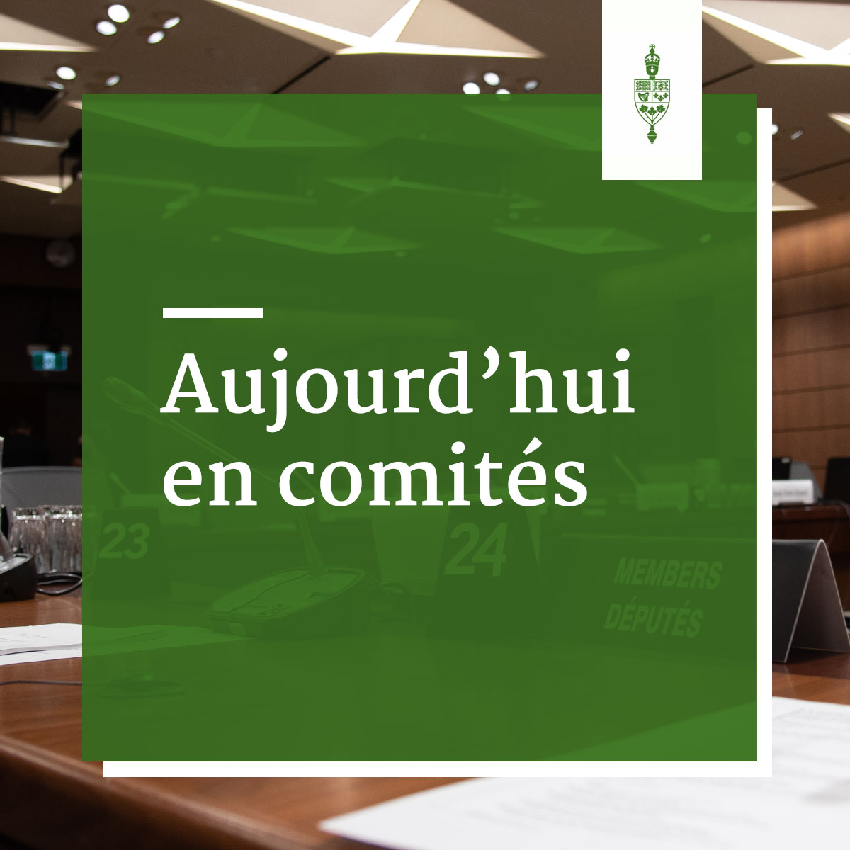 CdcComites's tweet image. Curieux de savoir ce qui se passe aujourd&apos;hui en @CdcComites? #PolCan
 
📝 Consultez les réunions et regardez en direct : ow.ly/w1Sh50R80Cz
