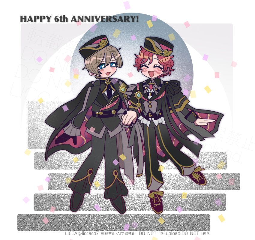 liccaco7's tweet image. ㊗️6周年🎊