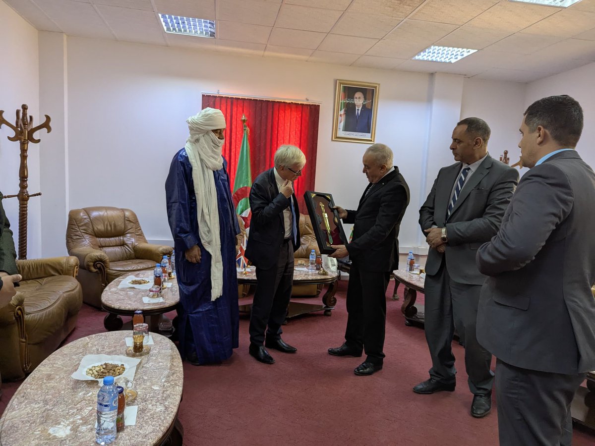 UK in Algeria tweet media