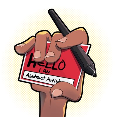 Abstract Artist tweet media