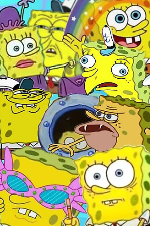 Ngl this is the type of runner you lose sleep over if you are sidelined.

$SPONGEBOB memes get shilled on the TL every fucking day and only more and more variants come out every other week like 'Bluecollar SpongeBob' for example.

We've all seen these memes for YEARS