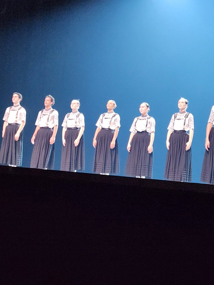 最初の『Folkå』。めちゃめちゃかっこ良かった！！ラスト、舞台照明と奇跡か！というくらいマッチしていて、こんなのありか！！と驚愕した。カーテンコール、観客席から地響きが起こったのかと思うくらいの声援でびっくりした。ダンスのカーテンコールでこんなの見たこと無かったな。#ndk2025jp