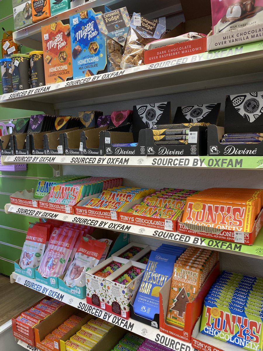 OxfamHexham's tweet image. Calling all chocolate lovers
There’s  lots of tasty treats in your local Oxfam shops
Check out our Fairtrade foods too
#Oxfam #treats #giftsideas
