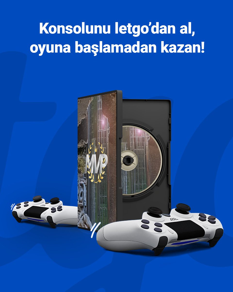 letgo's tweet image. Oyun konsolunu neredeyse yarı fiyatına letgo&apos;dan al, daha az harca, daha oyuna başlamadan kazan. 🎮🥳🕹🫰🏻