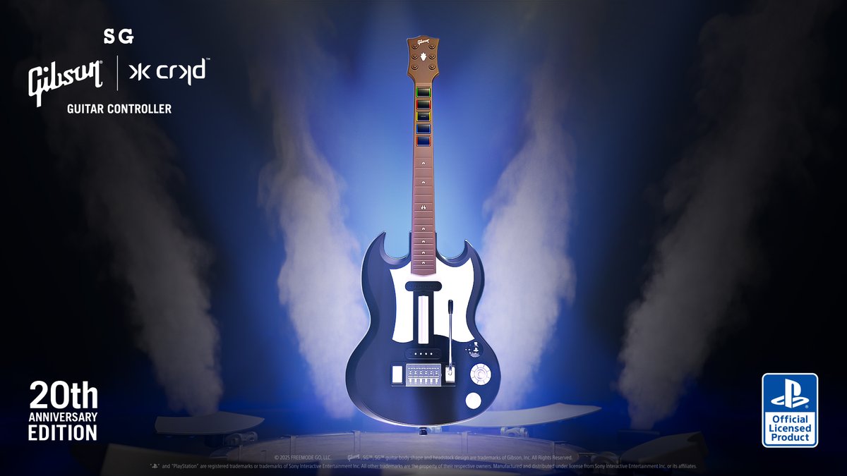 Love a bit of music-based rhythm gaming? Feeling a bit left out because you're in the <a href="/PlayStation/">PlayStation</a> crew, and everyone else is getting their own platform-specific <a href="/crkdgg/">CRKD</a>  guitar? Well, contain that sadness, because this is your moment in the sun!

youtube.com/watch?v=ypNzkX…