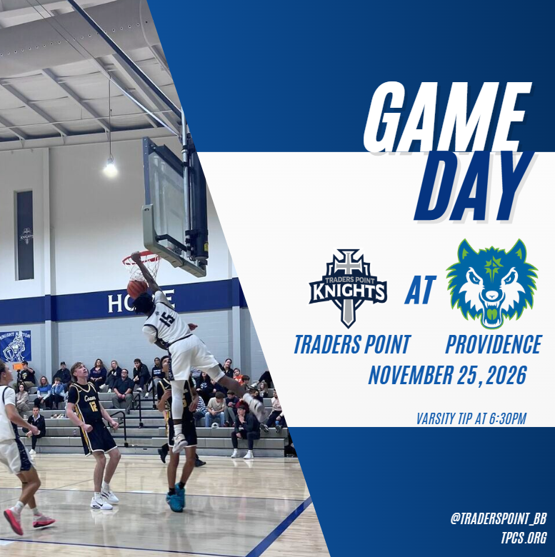 TradersPoint_BB's tweet image. Season tips off tonight at 6:30pm at Providence Cristo Rey!

#LetsGoKnights
#TradersPointChristianSchool
#GlorifyHim