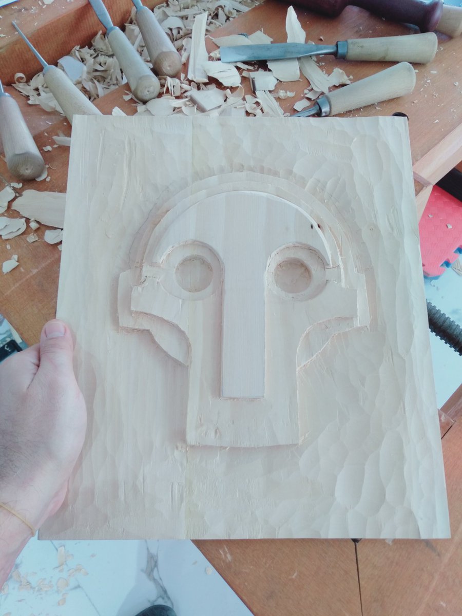 Carving mask week 5.

Most efficient therapy.