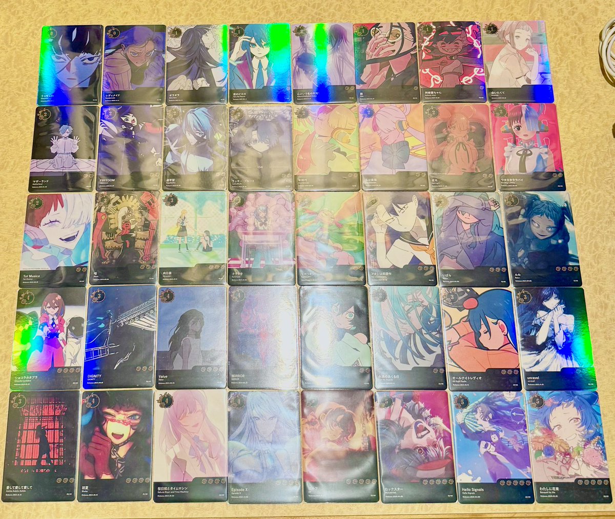 Ado 5th Anniversary POP-UP STOREランダムトレカ、レア40種ゲットしま