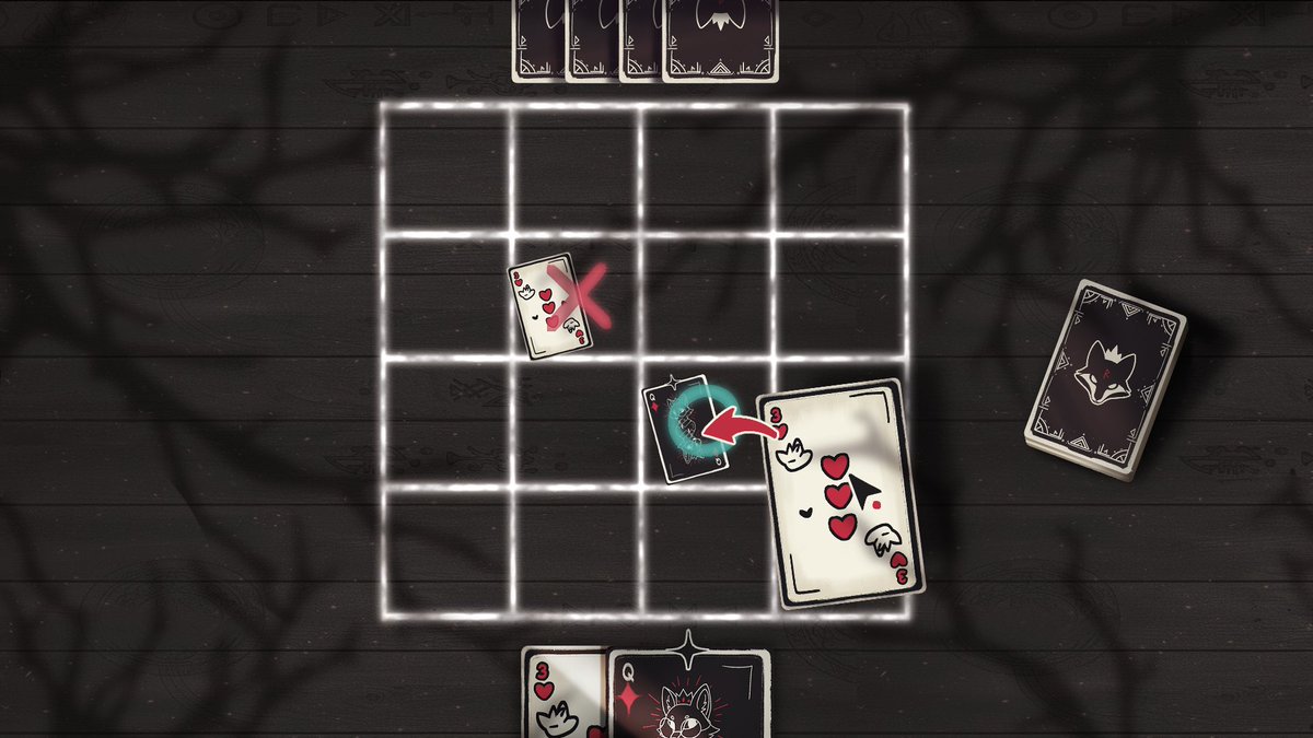 syncbanned's tweet image. any card game enjoyer around here? 👀

#cardgamedevelopment #indiegame