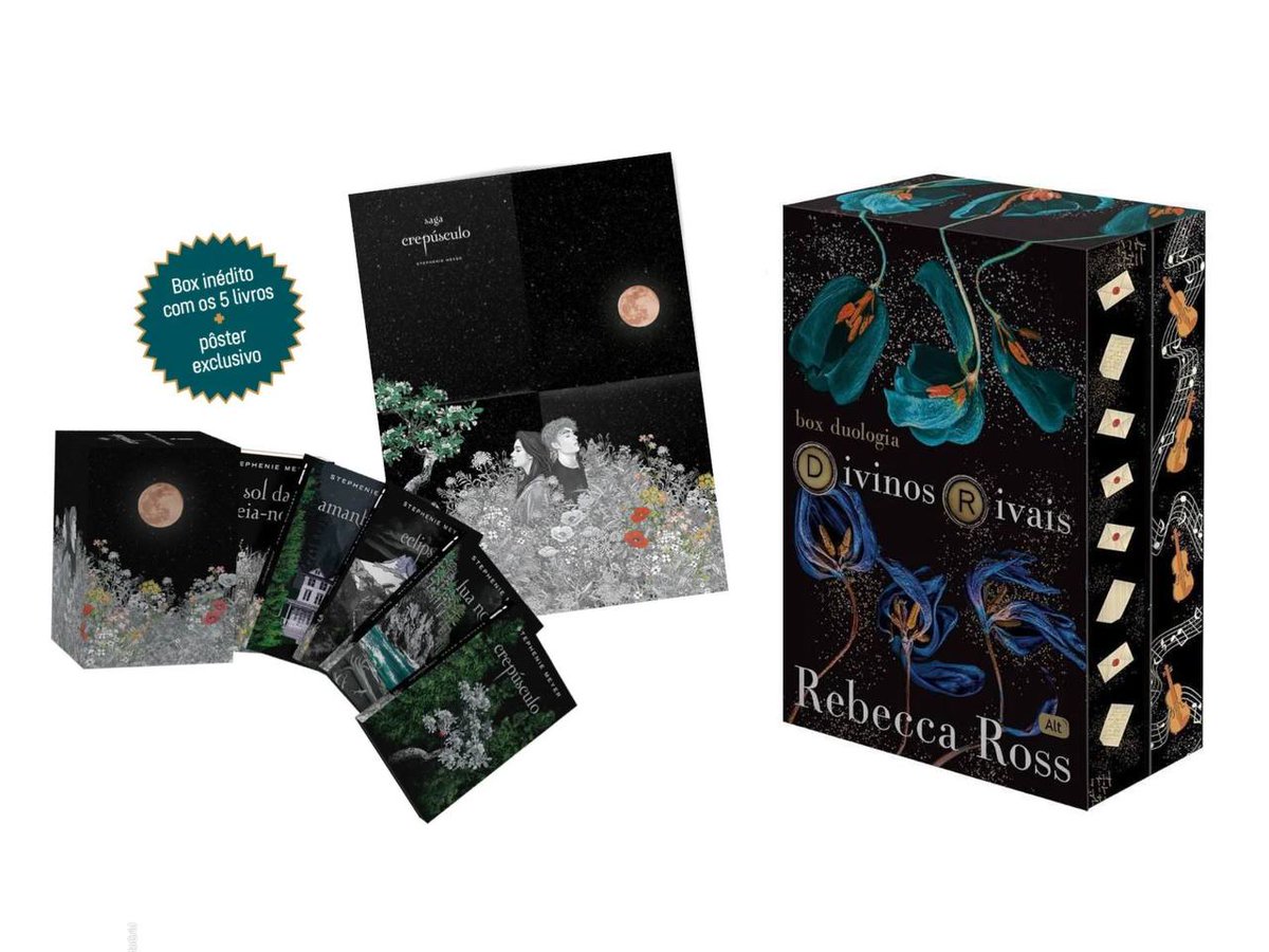 Cupom Mercado Livre 💛

📖 Box Crepúsculo 
💵 De R$399,90 por R$197,53
➡️ mercadolivre.com/sec/2tJJQkU

📖 Box duologia Divinos Rivais | Capa dura 
💵 De R$139,90 por R$66,56
➡️ mercadolivre.com/sec/2FdXxhy

🎟️ Use o cupom PROMOPRAVOCE ou PRECOBOM
