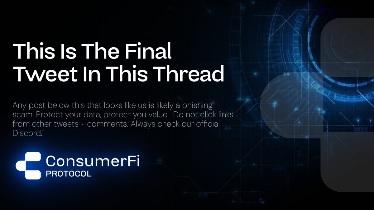 ConsumerFi Protocol tweet media