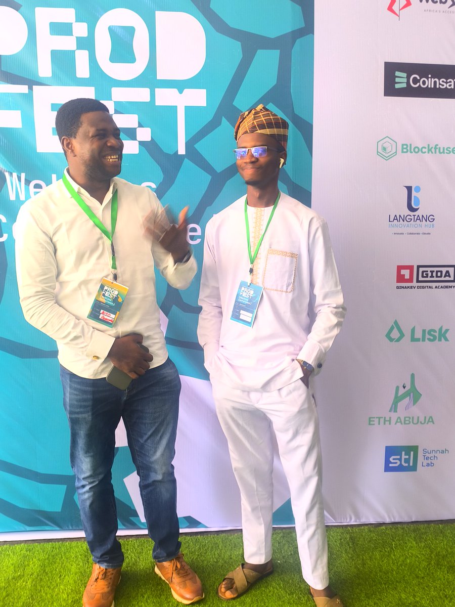 AmeerAbdulaleem's tweet photo. So sorry it's coming late Sir, but better late than Neva, Happy Belated Birthday to a true pillar of the African Web3 ecosystem, @Ebunayo08
I still vividly remember our conversation at #PRODFEST months ago. Your humility, humor, and the powerful advice you shared to "build things we need that solve real problems" have become a guiding principle in my own journey.
That call for intentionality over speed is a gift that keeps on giving. Thank you for leading by example and lighting the way and the great work you have have done for the Web3 ecosystem and the legacy you built at @Web3Bridge .
I hope you had a fantastic celebration Sir, Wishing you a year ahead filled with immense impact and well-deserved success.
