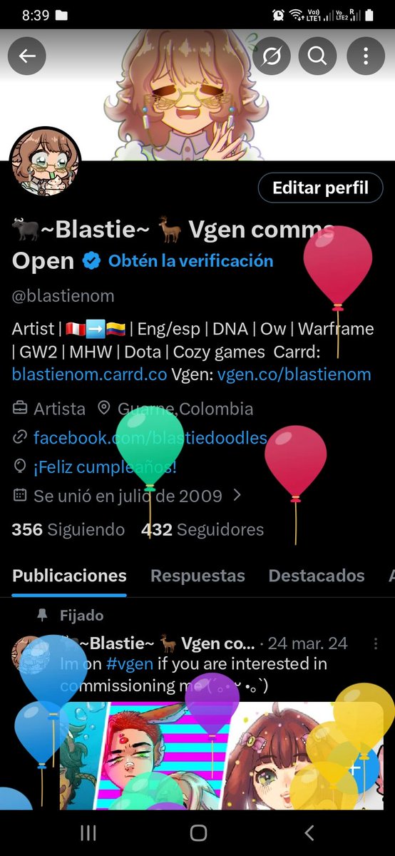 🐃~Blastie~ 🦌🍄 Vgen comms Open tweet media