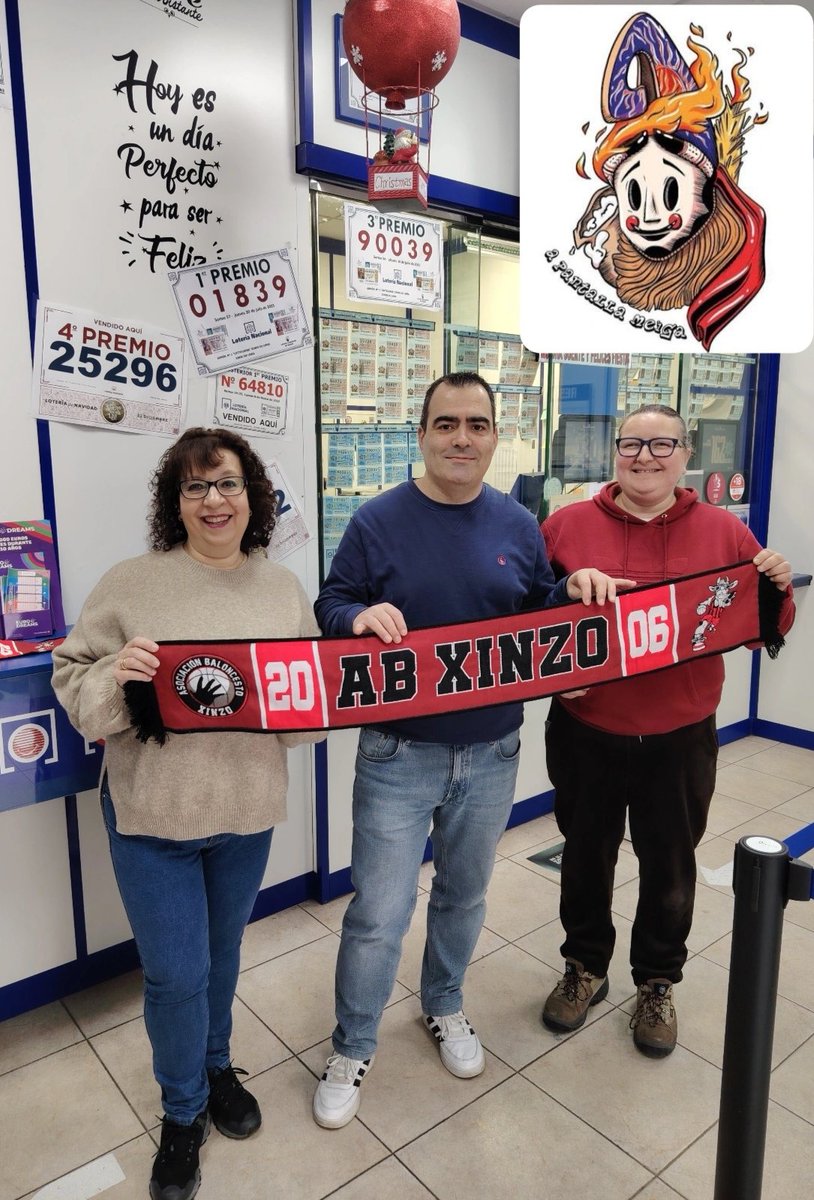 abxinzo's tweet photo. A PANTALLA MEIGA - LOTERÍAS
❤️🖤❤️🖤❤️
PATROCINADOR OFICIAL TEMPADA 25/26
MOITAS GRAZASSS!!!
A SORTE ESTÁ PRETO, SEGUÍMOLA BUSCANDO, UNHA TEMPADA MÁIS https://t.co/mnNDGnx17q