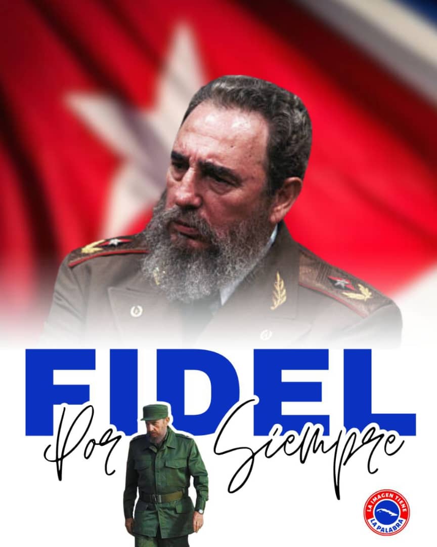 “¡Hermanos, la Revolución está hecha, vuestra sangre no salió en vano!”. #100AñosConFidel #CubaPorLaVida