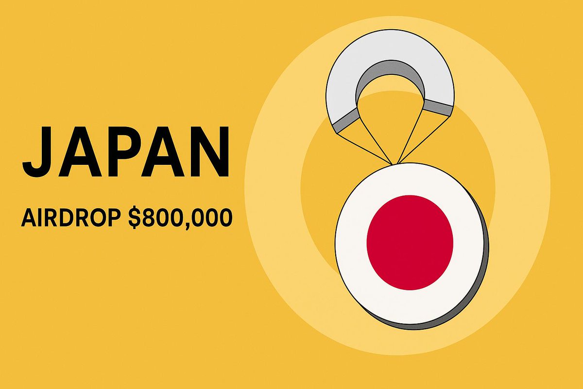JapanxSol's tweet image. Claim $800,000 - $JAPAN airdrop for first 5000 🔥 

$JAPAN will list November 29th on #Binance #Bybit #OKX #Bitget #Mexc #Upbit #KuCoin

✅Follow @JapanxSol  
✅RT + Like
✅Comments $SOL address

Distribution airdrop november 28th ⏳️