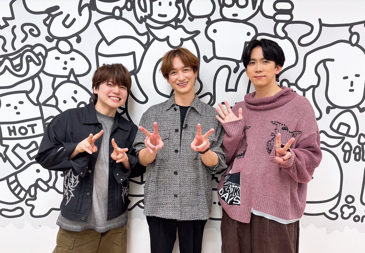 kismiya_2525's tweet image. ⠀/／
😆 ご視聴ありがとうございました！
\＼

💜#宮田ニキ生 第43回放送💜

🎹#伊東健人 さん
🎸#内田雄馬 さん

もう1度見たい！見逃した！という方は、
12/25(木)までご視聴頂けます😌👌

👇視聴はこちら！
live.nicovideo.jp/watch/lv348695…

#KisMyFt2 #キスマイ
#境界のメロディ #境メロ