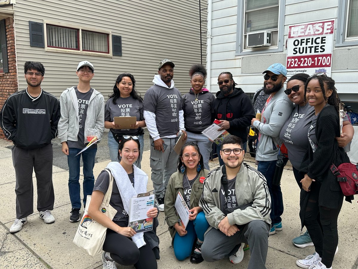To our GOTV volunteers, Thank YOU! Because of you, we completed NJ’s largest nonpartisan AAPI voter outreach + exit polling effort ever.
Hundreds of thousands of voters reached. Over 1 million outreach attempts. This is what community power looks like! 
#VolunteerPower #AAPIvote
