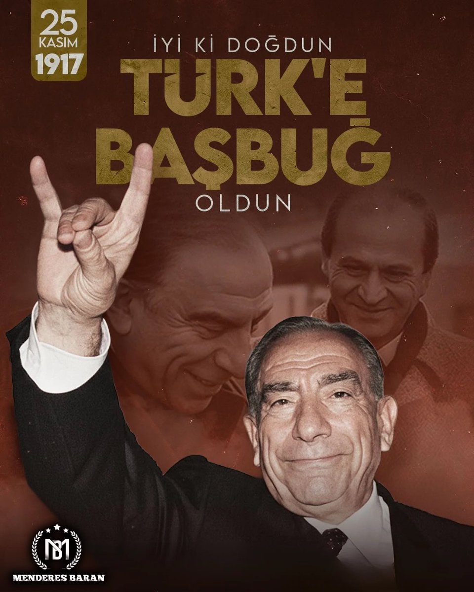 Evlatlarım, Hepiniz birer Türk Bayrağı'sınız.
Bayrağı lekelemeyin, kirletmeyin yere düşürmeyin.

Doğumunun 108. Yılında Kurucu Genel Başkanımız, Merhum Başbuğumuz #AlparslanTÜRKEŞ’i rahmet, minnet ve özlemle anıyorum.