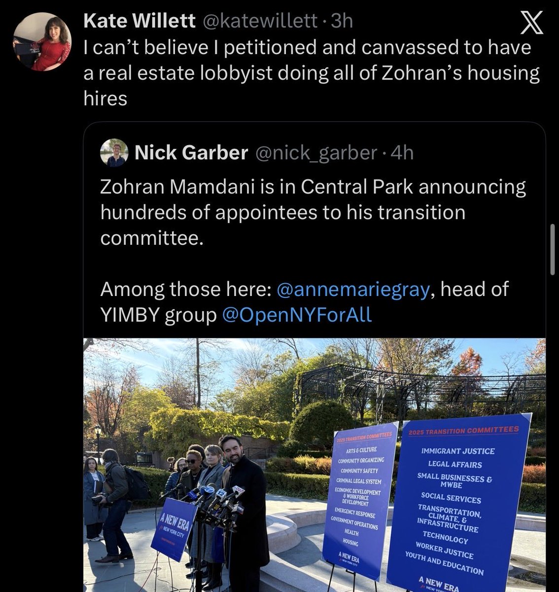 sam_d_1995's tweet image. this is how you know Zohran picked a stellar transition committee on housing