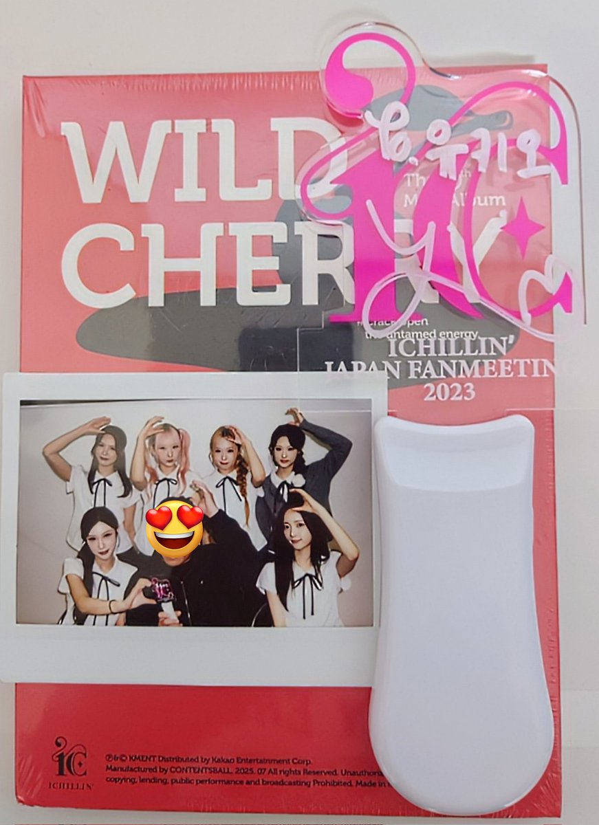 ICHILLIN' アイチリン 全員 団体 チェキ ポラ 未公開 サインなし 2025 ICHILLIN JAPAN SPECIAL LIVE EVENT WILD CHERRY 20251124