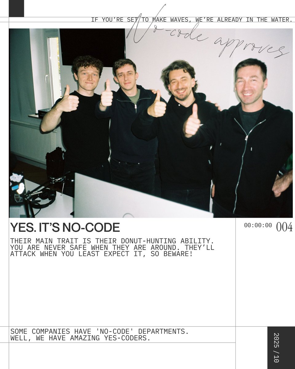 wearetonik's tweet image. When HR says that we need some casual office shots… we must deliver ✨