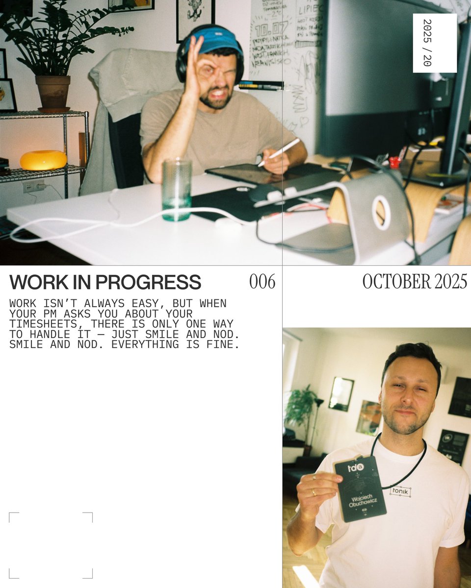 wearetonik's tweet image. When HR says that we need some casual office shots… we must deliver ✨