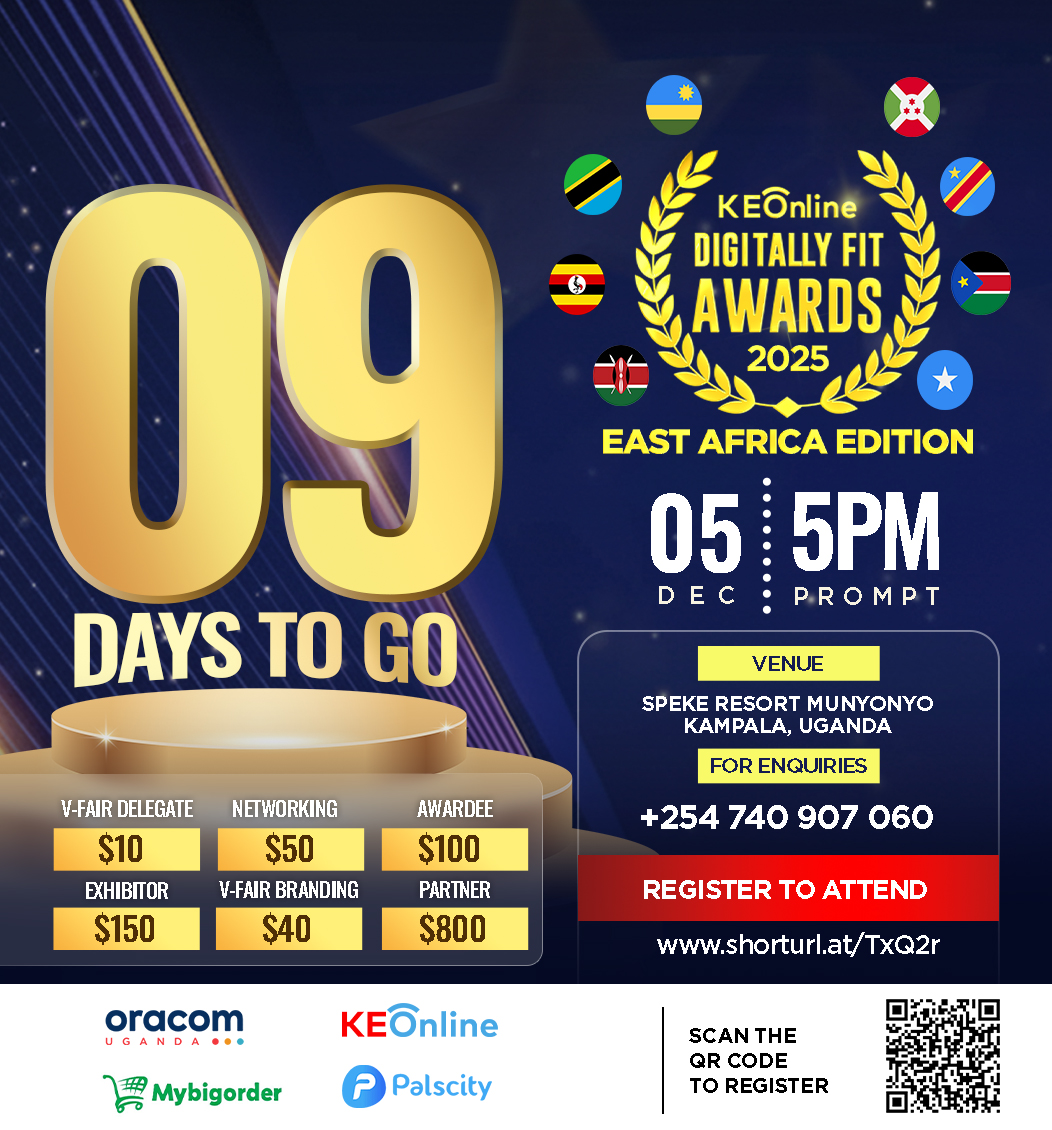 DigitallyFAward's tweet image. 9 Days to Go! DFA– East Africa Edition is loading. Don’t miss the networking, visibility &amp;amp; regional exposure at Munyonyo. Poster: shorturl.at/DHQWYMissing? WhatsApp +254740907060 Reg: shorturl.at/eFghR VIP Tickets #HRDAcademyAt10 Beryl Achieng Odinga Embu