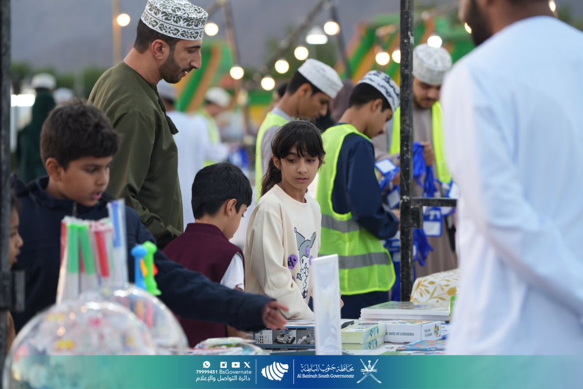 BsGovernate's tweet photo. انطلقت اليوم فعاليات ملتقى الإبداع الأسري الثاني لعام 2025 بحديقة الرستاق العامة والذي تنظمه المديرية العامة للتنمية الاجتماعية بالمحافظة بمشاركة 50 أسرة منتجة، إضافة إلى منفذ تسويقي لمنتجات الورش المحمية الإنتاجية بمركز الوفاء لتأهيل الأشخاص ذوي الإعاقة بالرستاق. https://t.co/b3EWreUKbQ