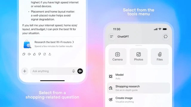 techknight_yt's tweet image. ChatGPT’s new Shopping Research feature helps you compare products and get personalised buying guides—perfect for smart, stress-free shopping!🛍️🤖 

#AI #Tech #Shopping #chatgpt