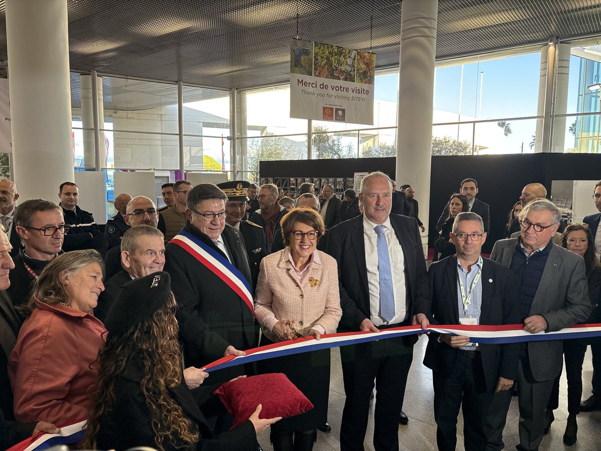 Image de Préfet de l'Hérault - 🍇🍷🚜  Le salon international des filières viticole, vinicole, arboricole et oléicole SITEVI a été 