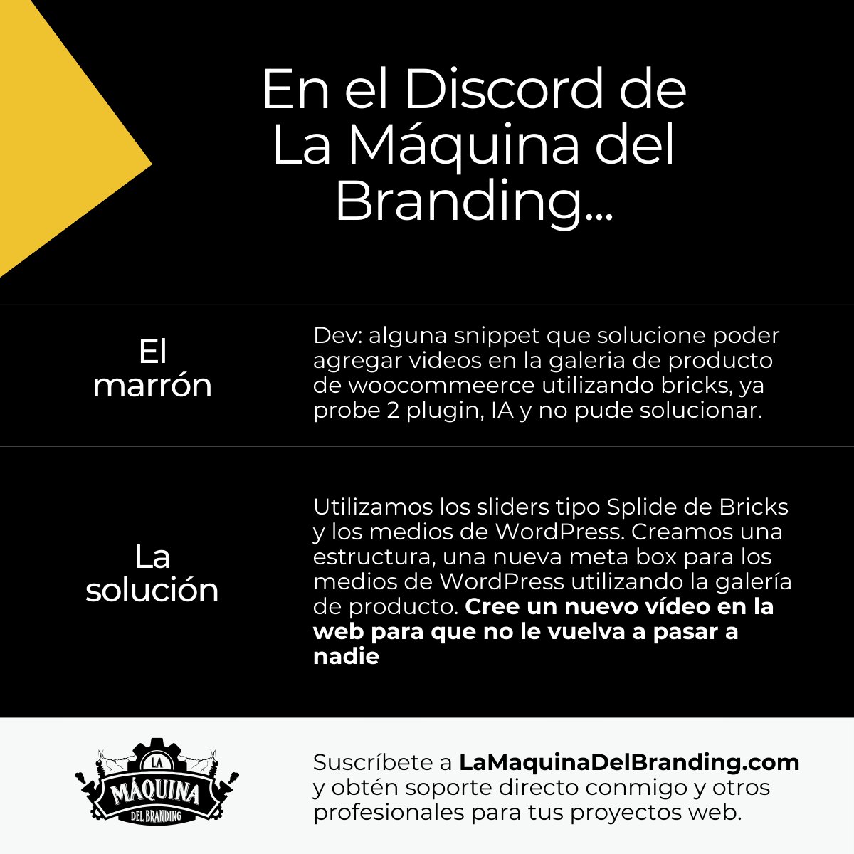 YannickLMB's tweet photo. Marrón del día: añadir vídeos a la galería de producto en WooCommerce.  
Solución hecha + vídeo para la comunidad.  
Black Friday te enseño cómo funciona esto por dentro.  
🤜🏻 No te lo pierdas: https://t.co/IJ1kPWo1tS 

#WordPress #WooCommerce #Dev #CursoPro #España https://t.co/H44F1XGxXe