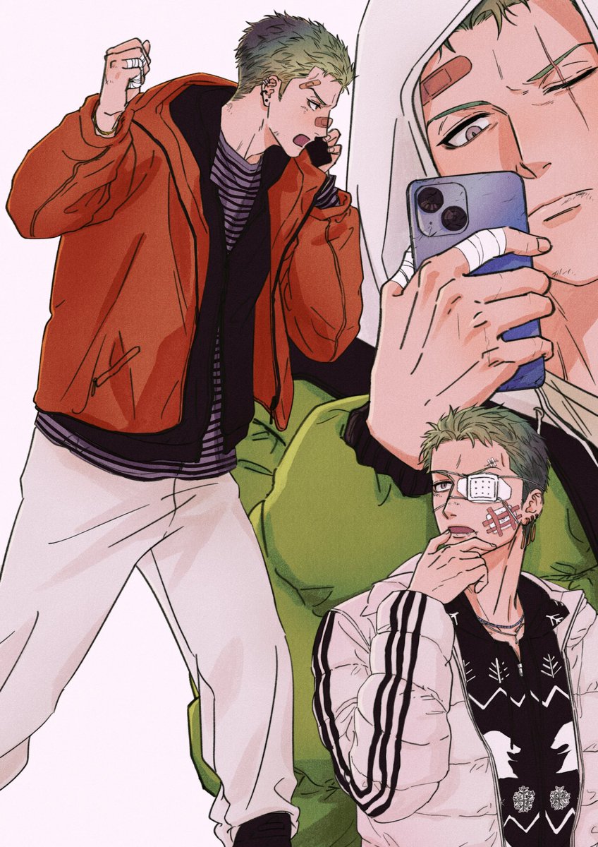 쨘 조로를 끓여왔어요 ⚔️
옷은 ㅁㅅㅅ에서 어울릴만한거 보고 그렸습니다

#Onepiece #zoro #fanart #조로