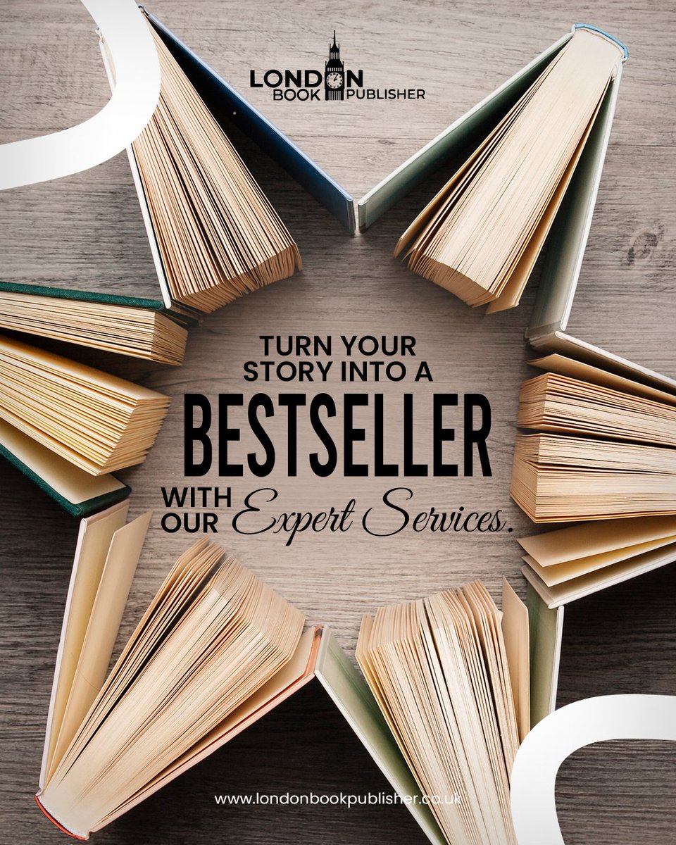 London_book_'s tweet image. Take your story from manuscript to bestseller with our expert editing, marketing, and design services. 

Ready to publish?

Visit: londonbookpublisher.co.uk
Call: +44 020 4615 6000
Email: info@londonbookpublisher.co.uk

#BookEditing #BookDesign #Publishing #BookMarketing