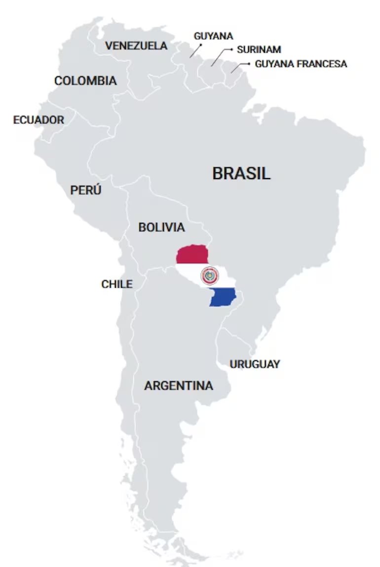 ▶️ PARAGUAY EN EL SEGUNDO LUGAR EN CRIMEN ORGANIZADO | 💥

😱El Índice Global de Crimen Organizado 2025 nos ubica en el puesto 4 del mundo y en el 2.° de Sudamérica. 🇵🇾

⚠️LAS 3 RAZONES DEL PROBLEMA.⚠️

🔫NARCO Y ARMAS: Somos centro logístico clave para la cocaína a Europa y
