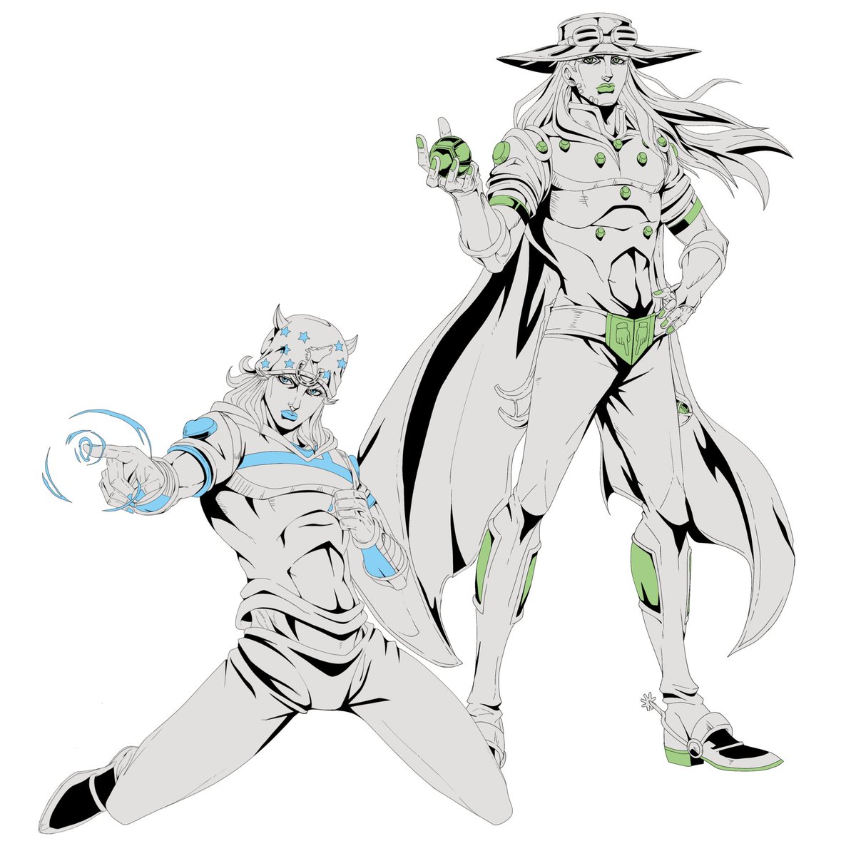 jojomelhoranim's tweet image. #jojo_anime #ジョジョ #steelballrun