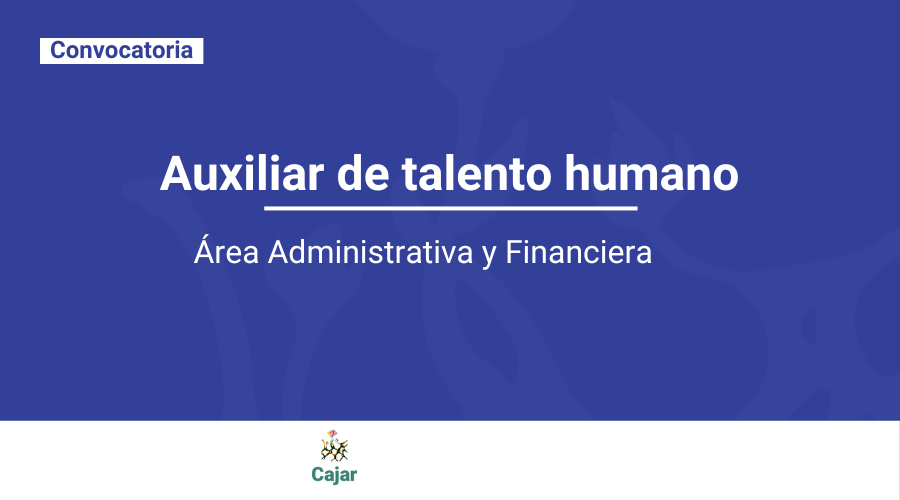 #Atención 🌷Convocatoria para el cargo de auxiliar de talento humano

El <a href="/Ccajar/">ColectivoDeAbogad@s</a> abre convocatoria para estudiantes para desempeñar el cargo de Auxiliar de Talento Humano, con énfasis en el sector de las Organizaciones No Gubernamentales. 

#Postúlate 👇
colectivodeabogados.org/convocatoria-p…
