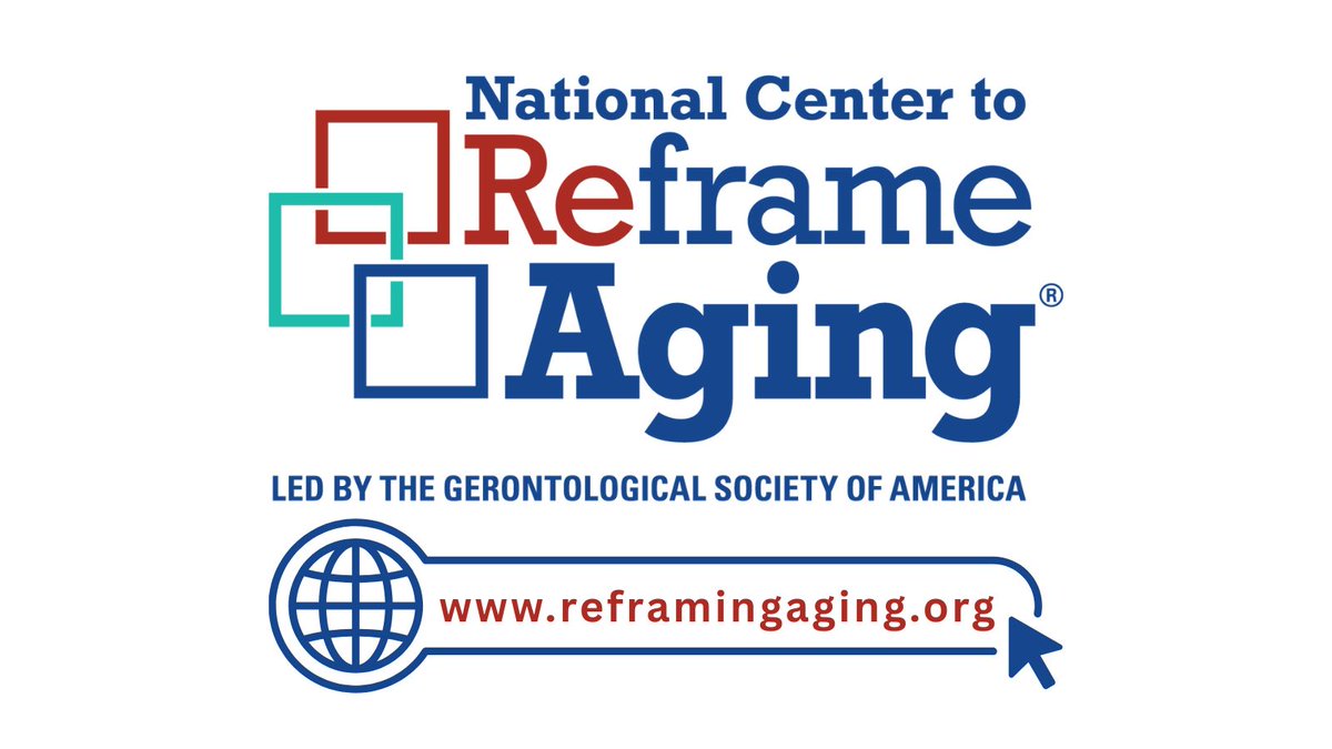 ReframingAging's tweet image. The National Center to Reframe Aging is the trusted source for proven communication strategies and tools to effectively frame aging issues. Visit us to learn more about resources available to support you in your journey to #ReframeAging: reframingaging.org