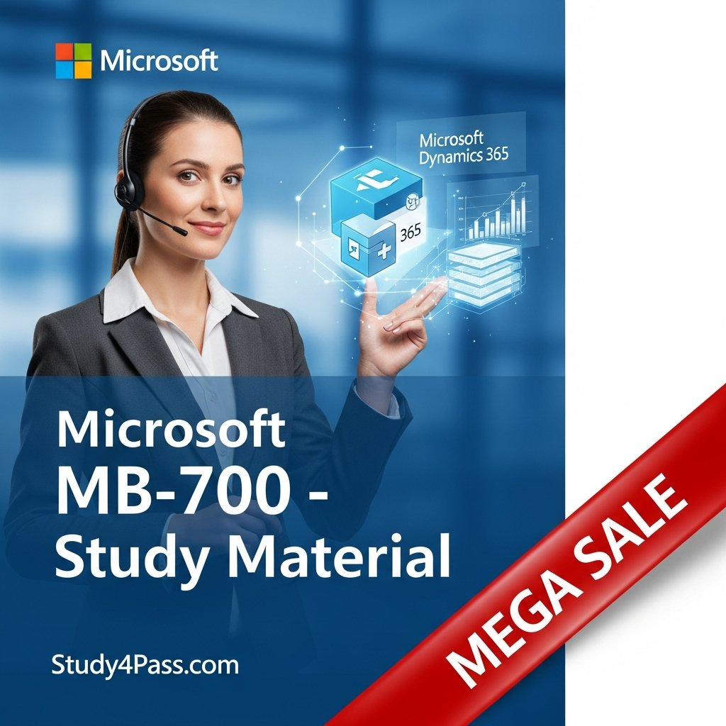 Study4Pass's tweet image. Ace Microsoft MB-700 Exam – Study Material + Coupon Code
#MicrosoftMB700 #MB700Exam #MB700Study #StudyMaterial #ExamPrep #CertificationExam #MicrosoftDynamics365 #LearnWithStudy4Pass #Study4Pass