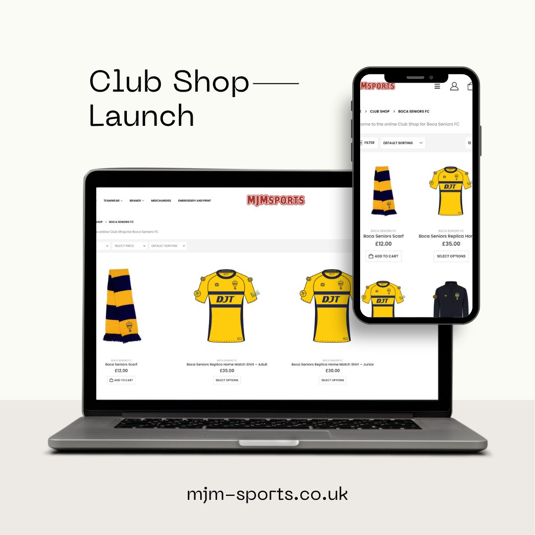 🚀 Get your club shop online and selling merchandise with ZERO setup fees!

We handle the setup so you can focus on the game. Perfect for sports teams, school clubs, and non-profits.

DM to get started free! 👇

#ClubShop #FreeSetup #SportsMerchandise #OnlineStore 

<a href="/mjmsports1/">MJM Sports</a>