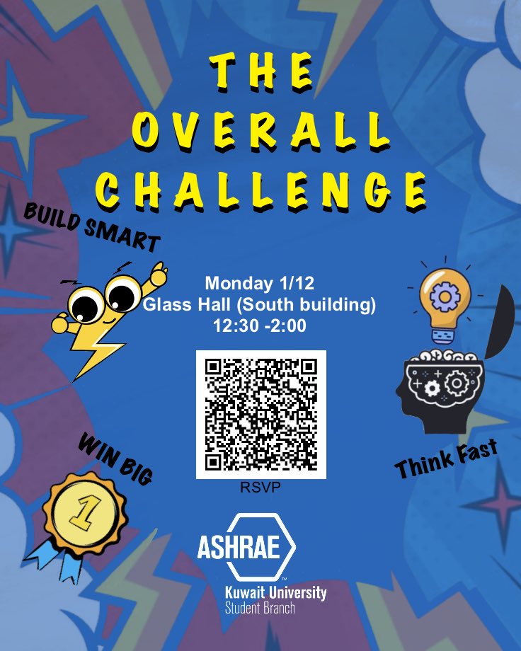 📣 Want to know more about our upcoming event?
Make sure to check out our Instagram for full details and updates!
Follow us here 👉 ashrae_ksb