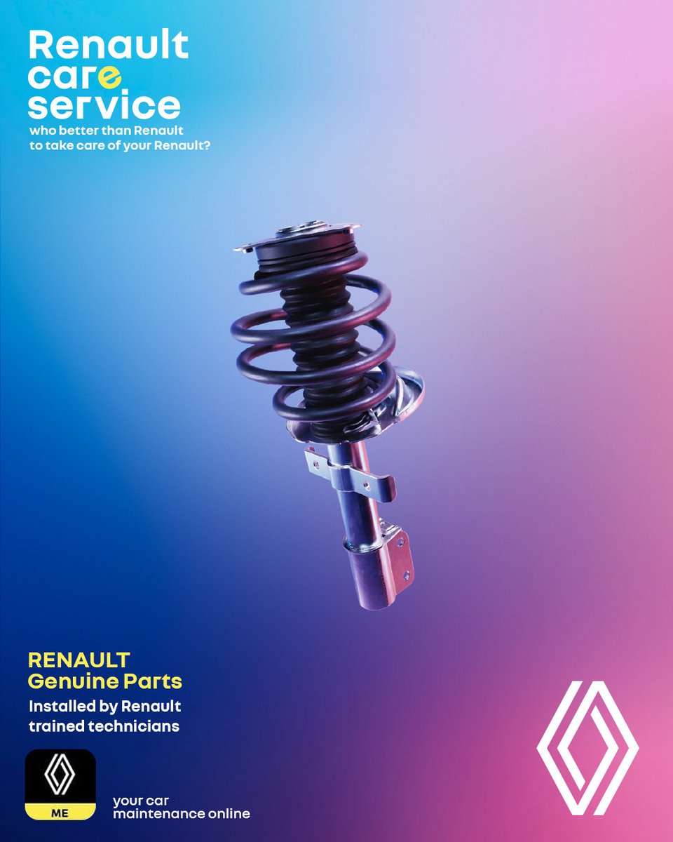 الأصلية تعطيك أداء أفضل. 

#الكويت #مرحبا_بابطين ☎️ 1804888
#renault #RenaultKuwait