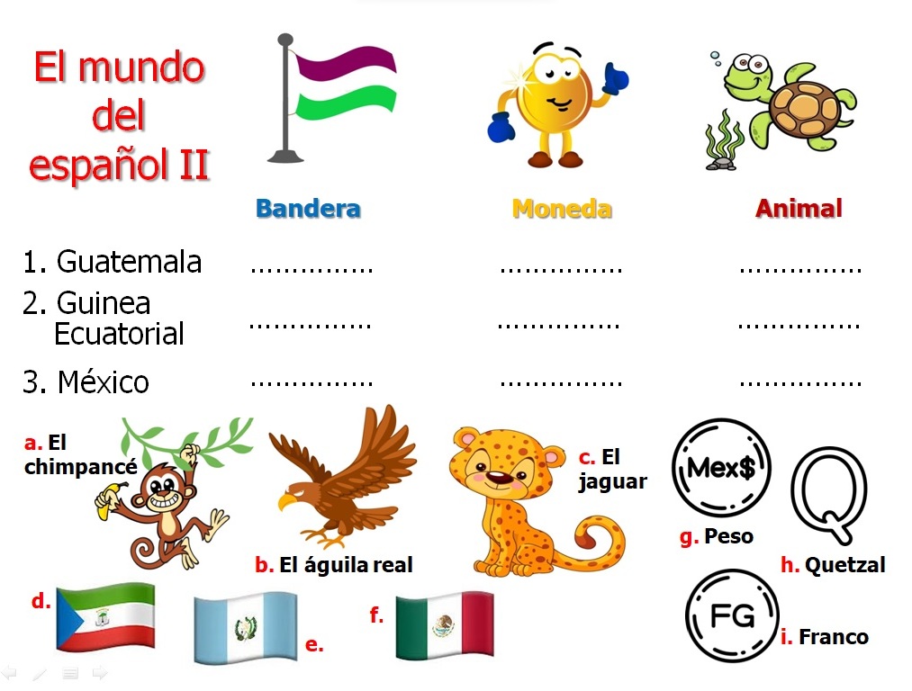 SpanishMucho's tweet photo. 🇬🇧*Spanish Language World II - Match and then check your answers - Many entertaining vocabulary activities here: https://t.co/RLwTh4I0bn Have fun! ◉◡◉
#español #spanish #spanishasasecondlanguage #spanishclasses #spanishclassesonline #Spanishspeakingcountries https://t.co/G7TZoxpfyk